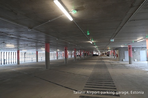 TALLINN AIRPORT PARKING CARAGE